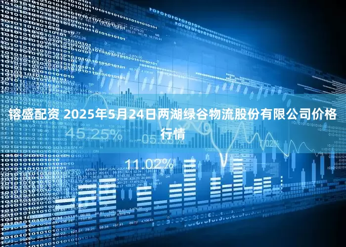 镕盛配资 2025年5月24日两湖绿谷物流股份有限公司价格行情